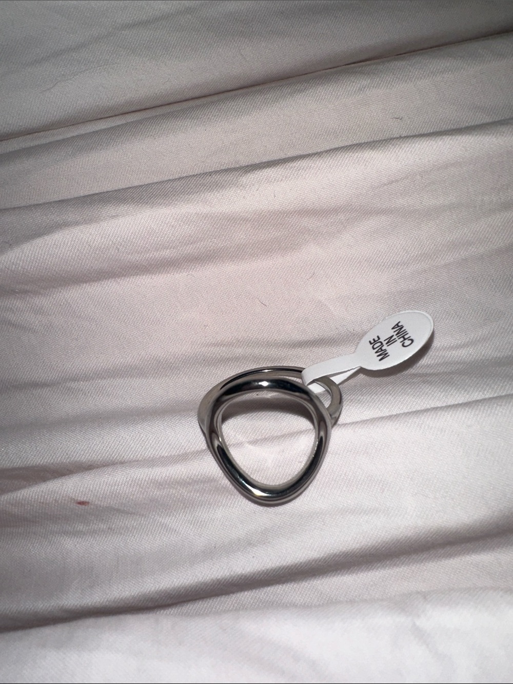 NWT Plunder Double Band Silver-Tone Ring size ten brand new really nice 👍 - Picture 2 of 5